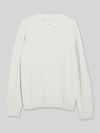s.Oliver RED LABEL Regular Fit Pullover aus reiner Baumwolle Offwhite