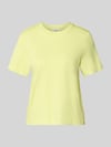 s.Oliver RED LABEL męski t-shirt o kroju regular fit z czystej bawełny Żółty