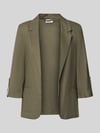 ONLY relaxed fit blazer van mix van viscose en linnen model 'GOA' Olijfgroen
