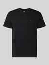 Tommy Jeans regular fit T-shirt van puur katoen Zwart