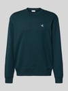 Calvin Klein Jeans Bluza z czystej bawełny Granatowy