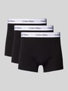 Calvin Klein Underwear Broek met elastische band met logo in een set van 3 stuks Zwart