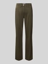 Raphaela By Brax Super slim fit smalle broek van mix van katoen en lyocell model 'LORELLA' Kaki