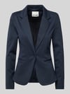 ICHI Slim Fit Blazer mit Paspeltaschen Modell 'KATE' Marine