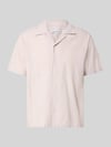 JACK & JONES Regular Fit Freizeithemd aus Baumwoll-Leinen-Mix Sand