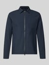 SCANDINAVIAN EDITION Regular Fit Jacke mit Umlegekragen Modell 'Motion' Marine