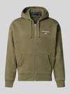 Polo Ralph Lauren Regular Fit Sweatjacke aus Baumwoll-Mix Dunkelgruen