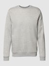 ONLY & SONS Regular Fit Sweatshirt aus Baumwoll-Mix Modell 'CERES' Hellgrau Melange