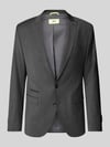 CINQUE Slim Fit 2-Knopf-Sakko mit Schurwoll-Anteil Modell 'Castello' Mittelgrau