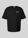 Calvin Klein Jeans T-Shirt mit Label-Stitching Black