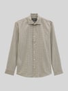 Marc O'Polo Regular Fit Freizeithemd mit geknöpften Manschetten Beige
