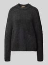 Smith and Soul Strickpullover mit Woll-Anteil Dunkelgrau