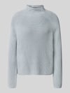 Marc O'Polo Regular Fit Pullover aus reiner Baumwolle Hellblau