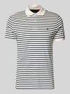 Tommy Hilfiger Regular fit Poloshirt van puur katoen Model 'LIQUID COTTON' Offwhite