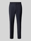 Tiger of Sweden Regular fit pantalon met wol model 'Tenutas' Marineblauw