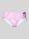 LASCANA Bikinihose mit seitlichen Raffungen Modell 'Liv' Violett