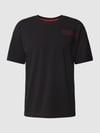 HUGO T-Shirt mit Label-Print Modell 'Unite' Black