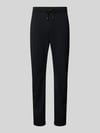 Tom Tailor Denim Chinosy o kroju tapered z dodatkiem wiskozy Czarny
