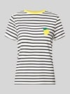 ONLY Regular Fit T-Shirt aus Viskose-Mix Modell 'HEART LIFE' Marine