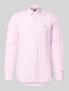 Polo Ralph Lauren Regular Fit Freizeithemd aus reinem Leinen Pink