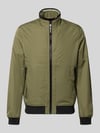 MCNEAL Regular Fit Jacke mit Stehkragen Gruen