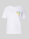 PIECES męski t-shirt o kroju regular fit z czystej bawełny model 'BRIANNA' Biały