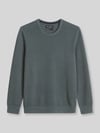 Marc O'Polo regular fit pullover van puur katoen Rietgroen