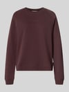 Marc O'Polo DENIM Regular Fit Sweatshirt aus reiner Baumwolle Dunkelbraun