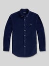 Polo Ralph Lauren Custom Fit Freizeithemd aus reiner Baumwolle Marine