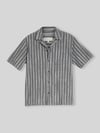 Tom Tailor Denim Relaxed Fit Freizeithemd aus Baumwoll-Leinen-Mix Hellgrau