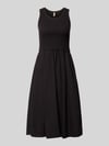 Soyaconcept Knielanges Kleid im 2-in-1-Look Black