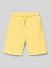 Mayoral Shorts mit elastischem Bund und Eingrifftaschen Hellgelb