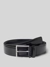 JOOP! COLLECTION Ledergürtel mit Dornschließe Black