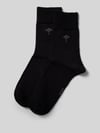 JOOP! COLLECTION Socken mit Label-Print im 2er-Pack Black