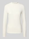 s.Oliver RED LABEL Slim fit shirt met lange mouwen van viscosemix Offwhite
