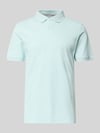 s.Oliver RED LABEL Koszulka polo o kroju regular fit z czystej bawełny Turkusowy