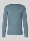 Marc O'Polo Shaped fit shirt met lange mouwen van puur katoen Lichtblauw