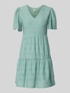 ONLY Mini-Freizeitkleid mit Lochstickmuster Modell 'SMILLA LIFE' Schilf