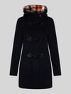 Gil Bret Regular Fit Dufflecoat aus Woll-Mix Marine