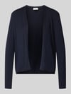 s.Oliver RED LABEL regular fit vest van een katoen-viscosemix Marineblauw