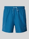 BOSS Badeshorts mit Label-Applikation Modell 'DOGFISH' Blau