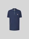MAISON KITSUNÉ Koszulka polo z aplikacje z motywem Granatowy