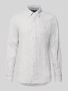 Polo Ralph Lauren Regular Fit Freizeithemd aus reinem Leinen Oliv