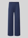 REVIEW Straight Fit Sweatpants Baumwoll-Mix Marine