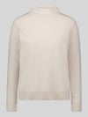 Betty Barclay Regular Fit Pullover aus Viskose-Mix Modell 'NOS AUGUST' Sand