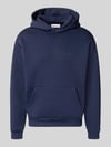 REVIEW Hoodie mit Logo-Print Marine