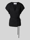 Jake*s Collection Gilet met tailleriem Zwart