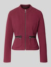 Betty Barclay Regular Fit Kurzblazer mit Viskose-Anteil Modell 'NOS JULI' Bordeaux