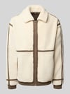 MCNEAL Teddy-Jacke mit Reißverschluss Sand
