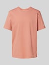 Champion T-Shirt mit Label-Stitching Apricot